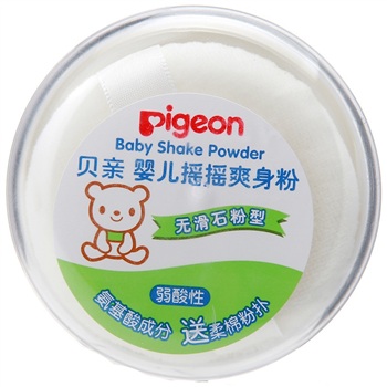 pigeon 贝亲婴儿摇摇爽身粉(无滑石粉型 )ha07