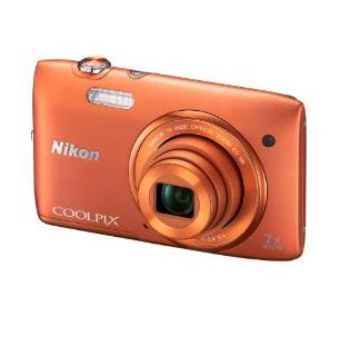 Nikon 尼康 COOLPIX S3500 便携数码相机 (橙色)398元包邮