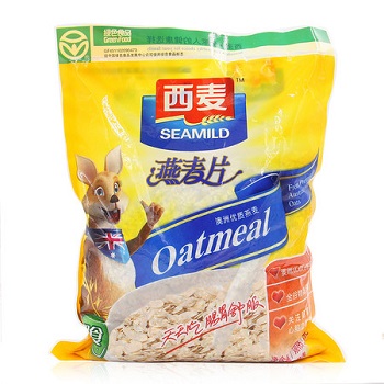 西麦 袋装即食纯燕麦片 700g7.7元(满3件即可,同款我买网13.9元