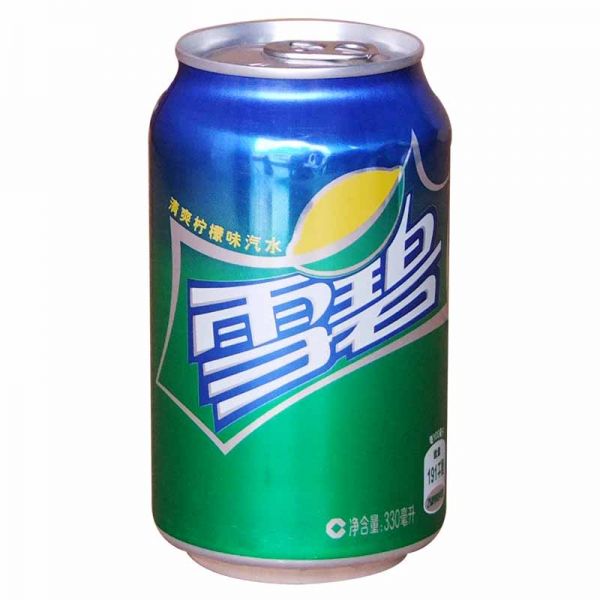 雪碧 整箱24瓶 碳酸饮料汽水 清爽可口解渴 330ml*24罐/箱