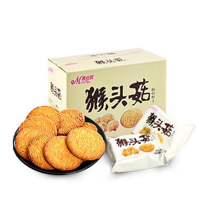 慕丝妮 猴头菇味酥性饼干720g约27袋