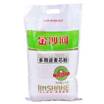 金沙河面粉 多用途麦芯粉 5kg