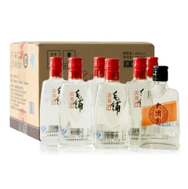 毛铺苦荞酒 42度 125ml*6 大团圆 42度 125ml*1 72元