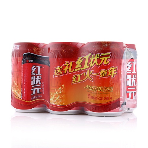 限华北:红状元格瓦斯310ml*6