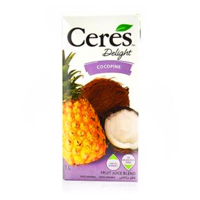 限地区:喜瑞 ceres 椰子菠萝混合果汁1l