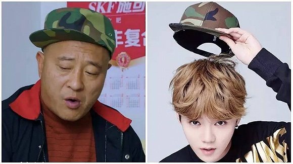 乡村爱情剧中最为代表赵四的穿着搭配之一的帽子  没错,第一张就是