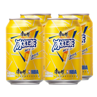 限地区:康师傅 柠檬味冰红茶 310ml*4(四连罐)