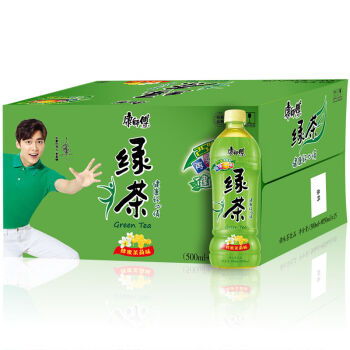 康师傅绿茶蜂蜜茉莉味550ml*15瓶