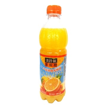 美汁源 果粒橙橙汁 450ml*12瓶